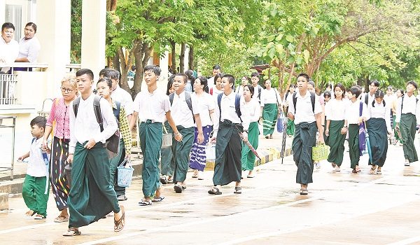 အခြေခံပညာကျောင်းများ နွေရာသီပိတ်ရက်အတွင်း ပြန်ဖွင့်မည်