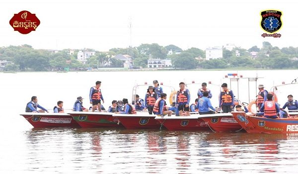 မန္တလေးတွင် Speedboat မောင်းသင်တန်းကို ပထမဆုံးအကြိမ် ဖွင့်လှစ်သင်ကြား
