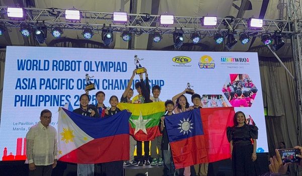 ၂၀၂၅ ခုနှစ် ကမ္ဘာ့စက်ရုပ်အိုလံပစ်ပြိုင်ပွဲတွင် မြန်မာကျောင်းသားအဖွဲ့က ပထမဆုရရှိ