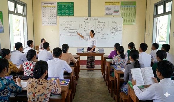 ပုဂ္ဂလိကကျောင်းများရှိ Grade-12 ဆရာ/မတွေအတွက် ပညာဒါနအတန်း