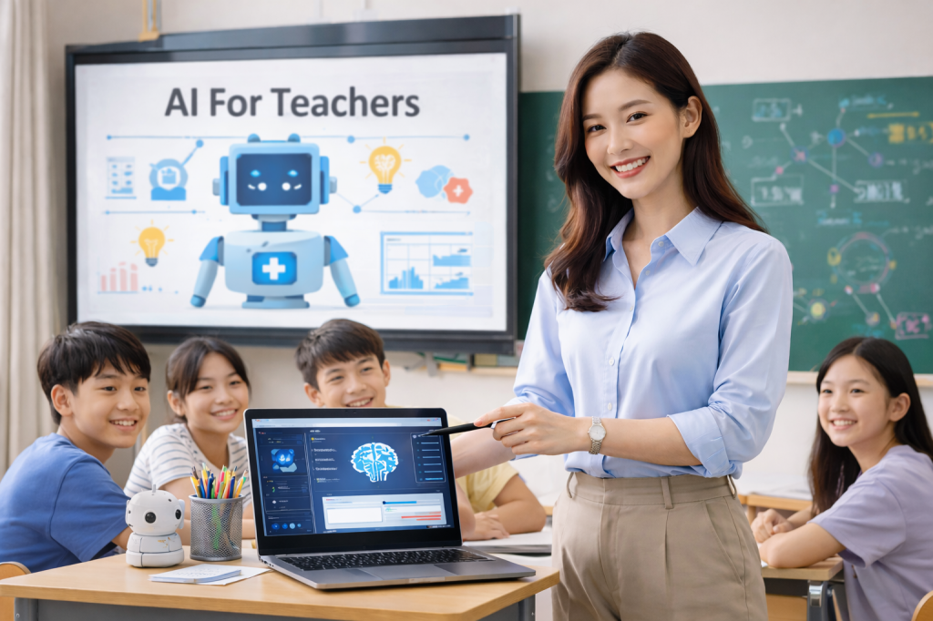 ဆရာ/ဆရာမတွေအတွက် AI အသုံးပြုနည်း အခမဲ့သင်တန်း