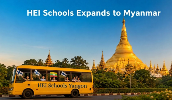 ဖင်လန်အခြေစိုက် HEI Schools ၏ မူကြိုကျောင်းကို မြန်မာမှာ ပထမဆုံး ဖွင့်လှစ်
