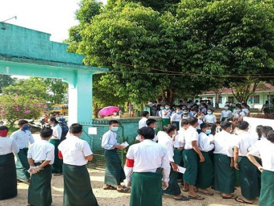 ငလျင်ကြောင့် တိုင်းနှင့်ပြည်နယ် (၄) ခုတွင် တက္ကသိုလ်ဝင်စာမေးပွဲ ပြန်လည်ကျင်းပမည်