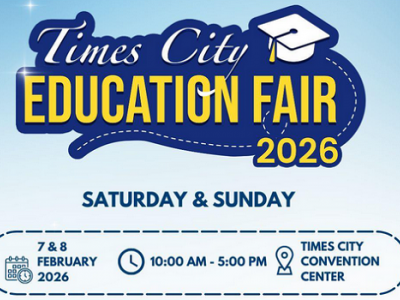 ပြည်တွင်း/ပြည်ပကျောင်း (၅၀) ပါဝင်ပြသမယ့် Times City Education Fair 2026