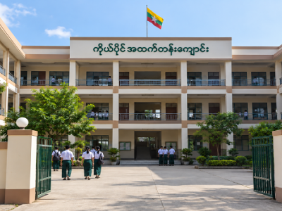 ပုဂ္ဂလိကကျောင်းအမည်များကို မြန်မာအမည်များသာပေးသင့်ကြောင်း လွှတ်တော်တွင် တင်ပြ