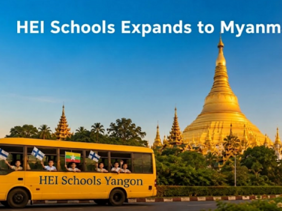 ဖင်လန်အခြေစိုက် HEI Schools ၏ မူကြိုကျောင်းကို မြန်မာမှာ ပထမဆုံး ဖွင့်လှစ်