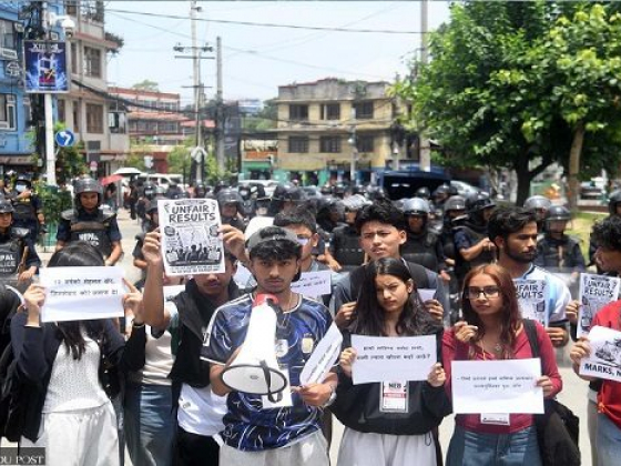 တစ်လကျော်အတွင်း အောင်စာရင်းထုတ်ပြန်မှုအပေါ် နီပေါကျောင်းသားများ မကျေနပ်