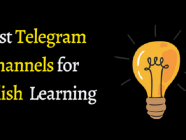 အင်္ဂလိပ်စာကို Self-Studyလေ့လာလိုသူတွေအတွက် အသုံးဝင်မည့် Telegram Channel (16) ခု