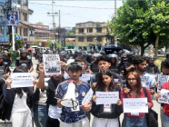 တစ်လကျော်အတွင်း အောင်စာရင်းထုတ်ပြန်မှုအပေါ် နီပေါကျောင်းသားများ မကျေနပ်