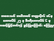 အဝေးသင် အပါအဝင် တက္ကသိုလ် ကောလိပ် ဒီဂရီကောလိပ် အဆင့်မြှင့်တင်ရန် ခွင့်ပြုကြောင်း ကြေညာ